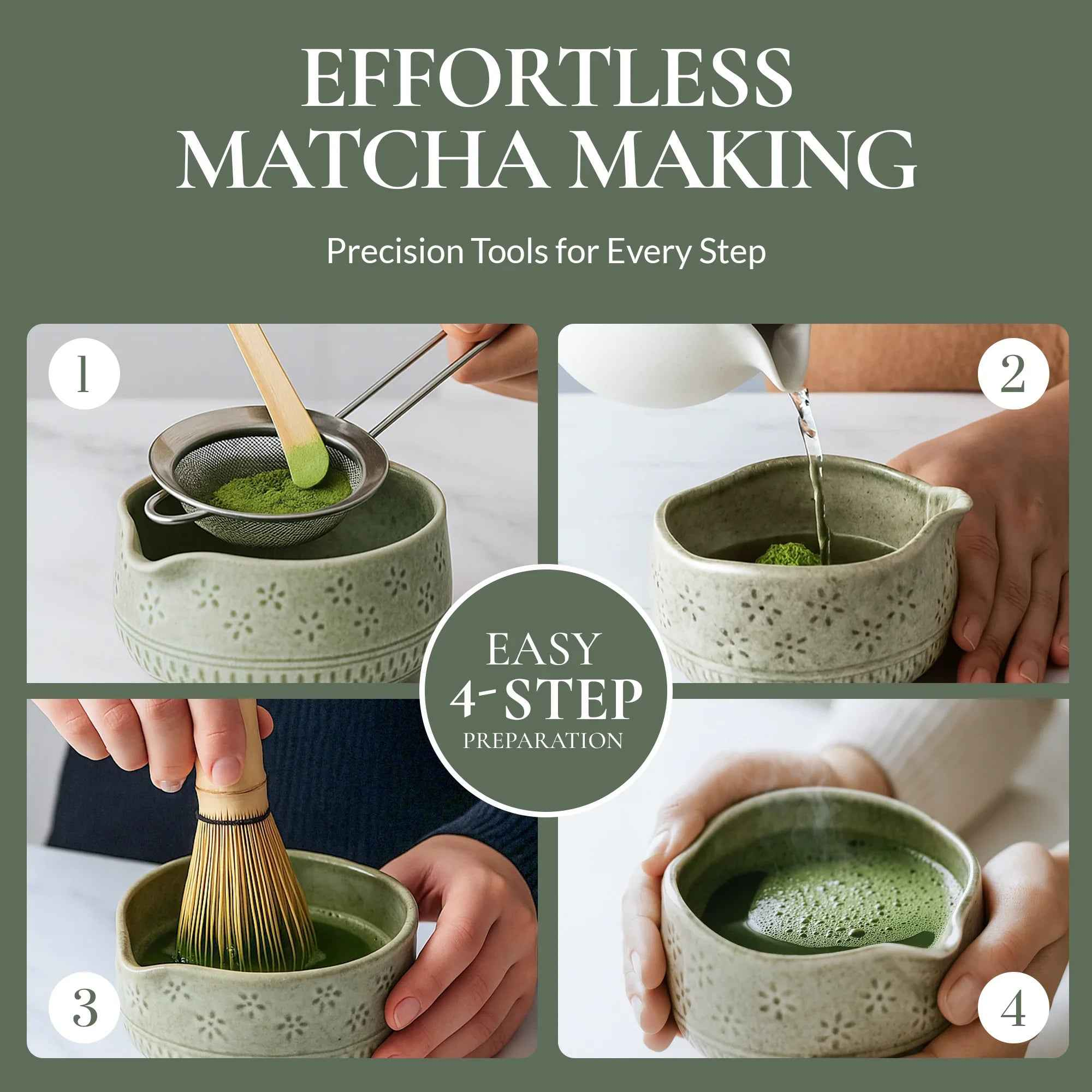 Strabella Matcha Whisk Set