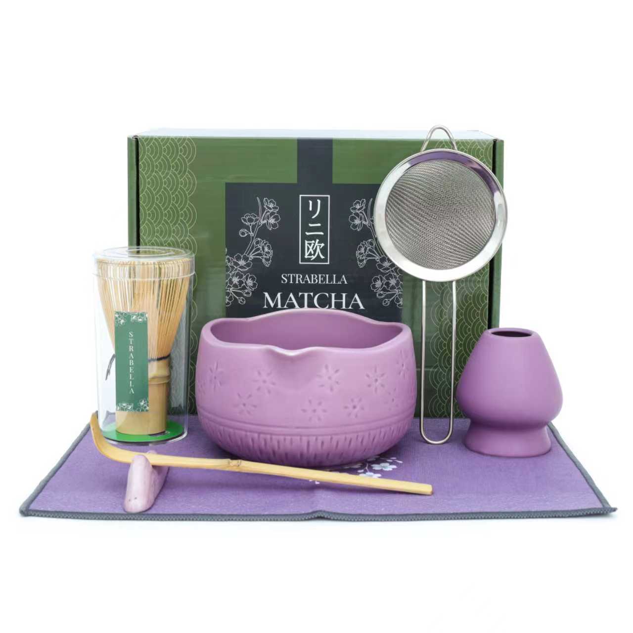 Strabella Matcha Whisk Set